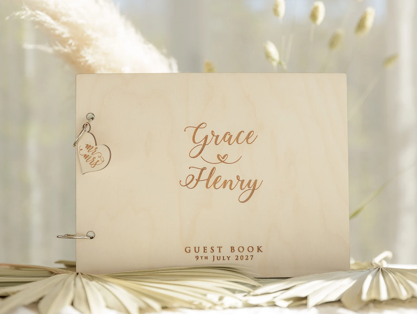 Personalized Guest Book - Livro de visitas do casamento álbum