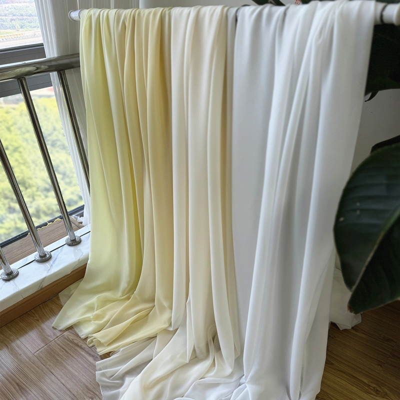 Wedding Backdrop Curtain - Tela de Chiffon para a decoração