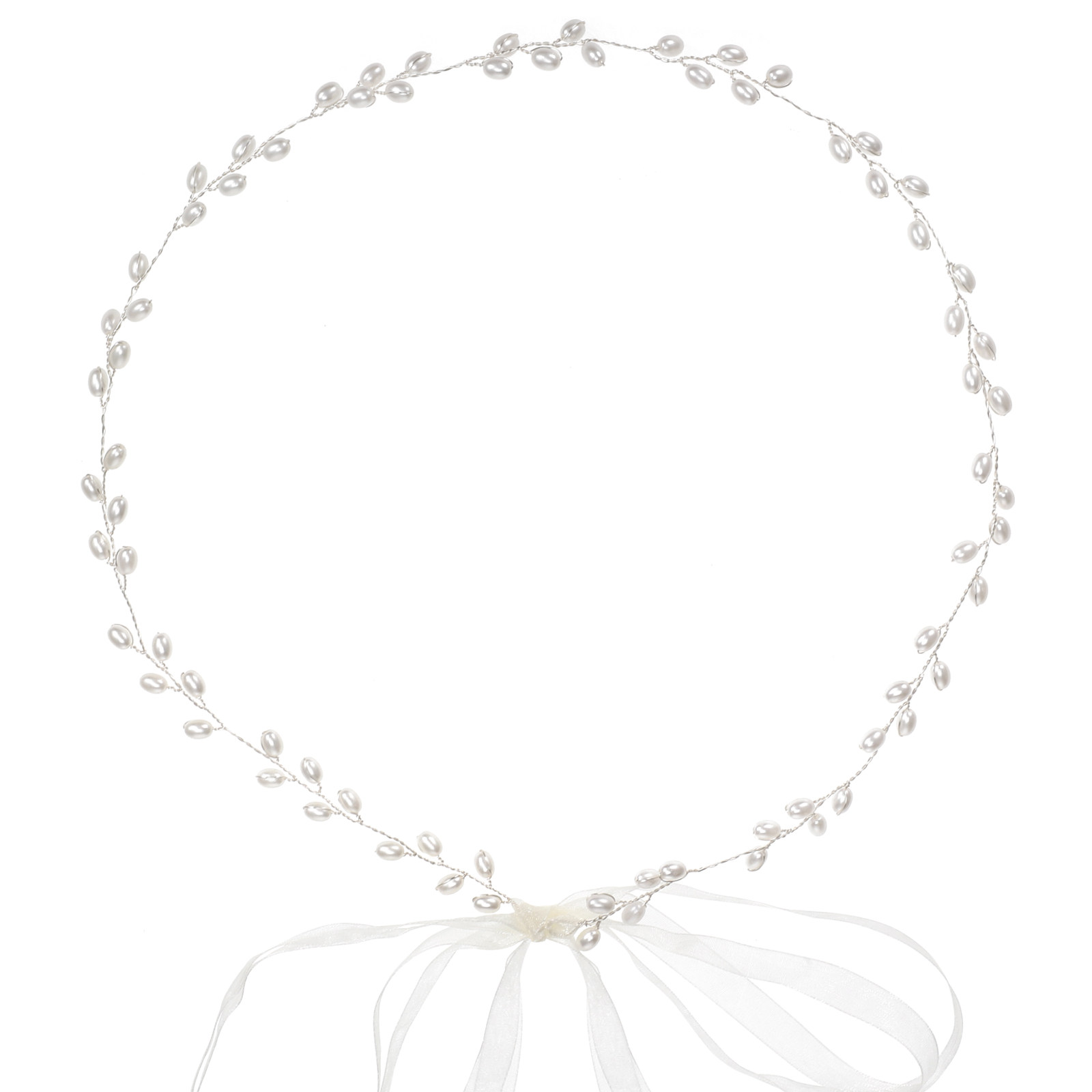Bridal Sash Ribbon - Cinto de Pérolas para Vestido de