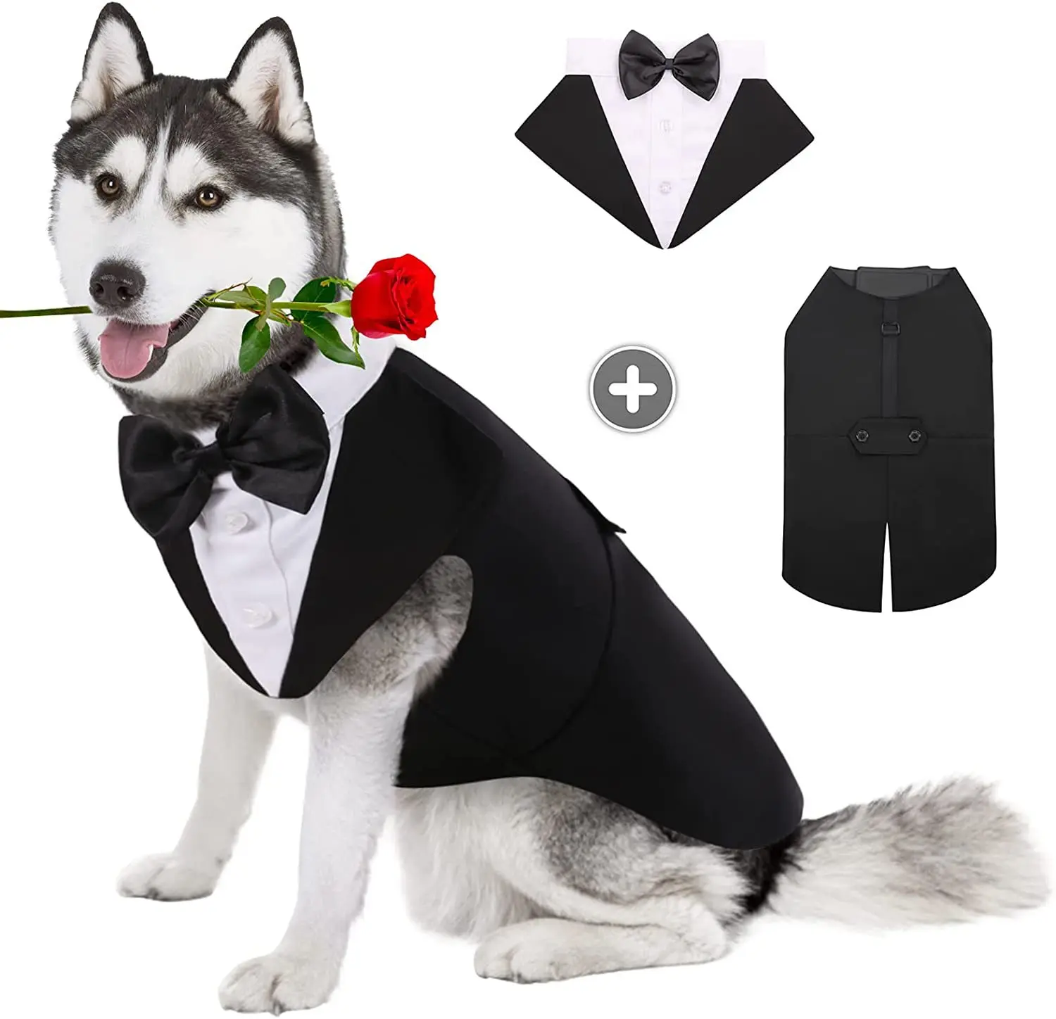 Suit Supply Wedding Party - Roupas para cães de estimação, moda