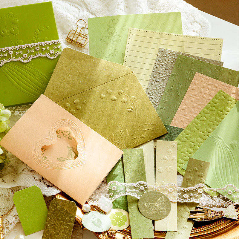 Suit Supply Wedding Party - 20 pçs vintage gravação texturizado papel