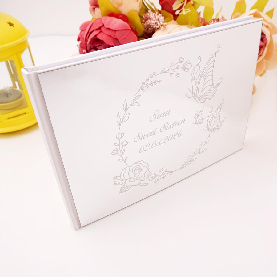 Livro de Visitas Personalizado - Personalized Guest Book avaliação e preço