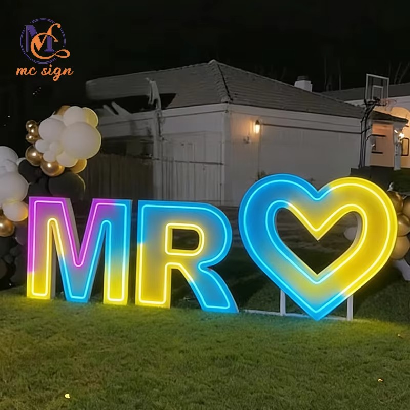 Letreiro LED Independente de 1 - Wedding Party Supply Rentals avaliação e preço