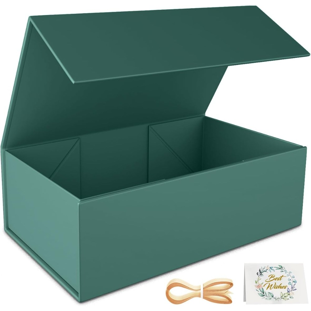 Caixa de Presente Verde com Fe - Wedding Packaging avaliação e preço