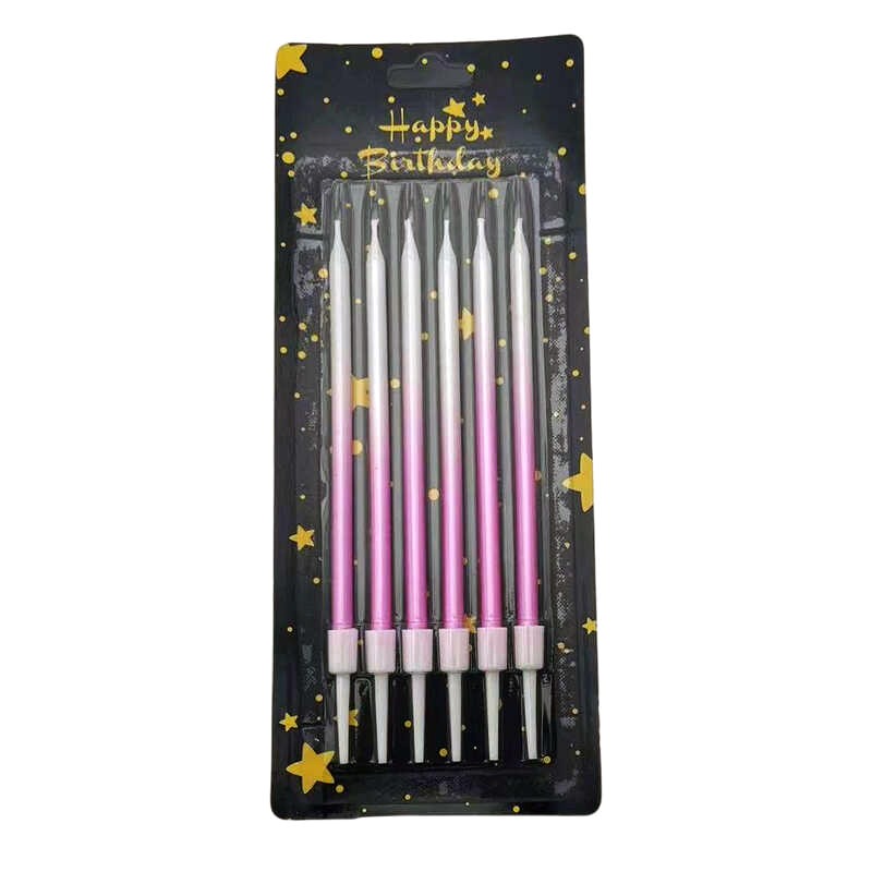 30/50 caixa cor gradiente vela - Wedding Decoration Supply avaliação e preço