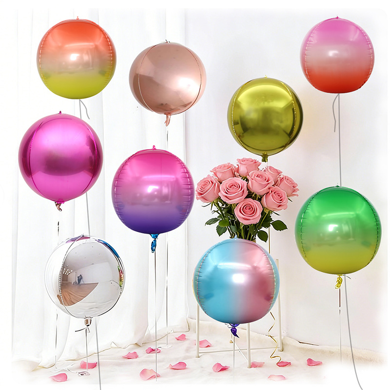 5pcs Balões Redondos de Metal  - Wedding/Event Supply Store avaliação e preço