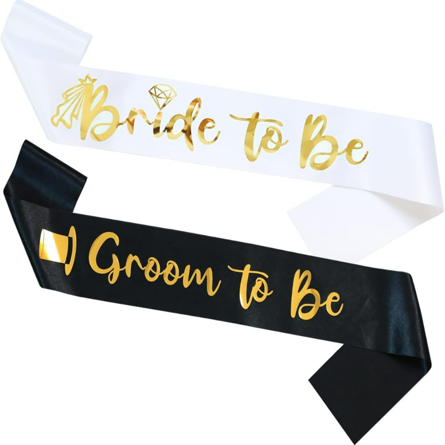 Conjunto de 2 Peças/1 Conjunto - Bridal Sash Ribbon avaliação e preço