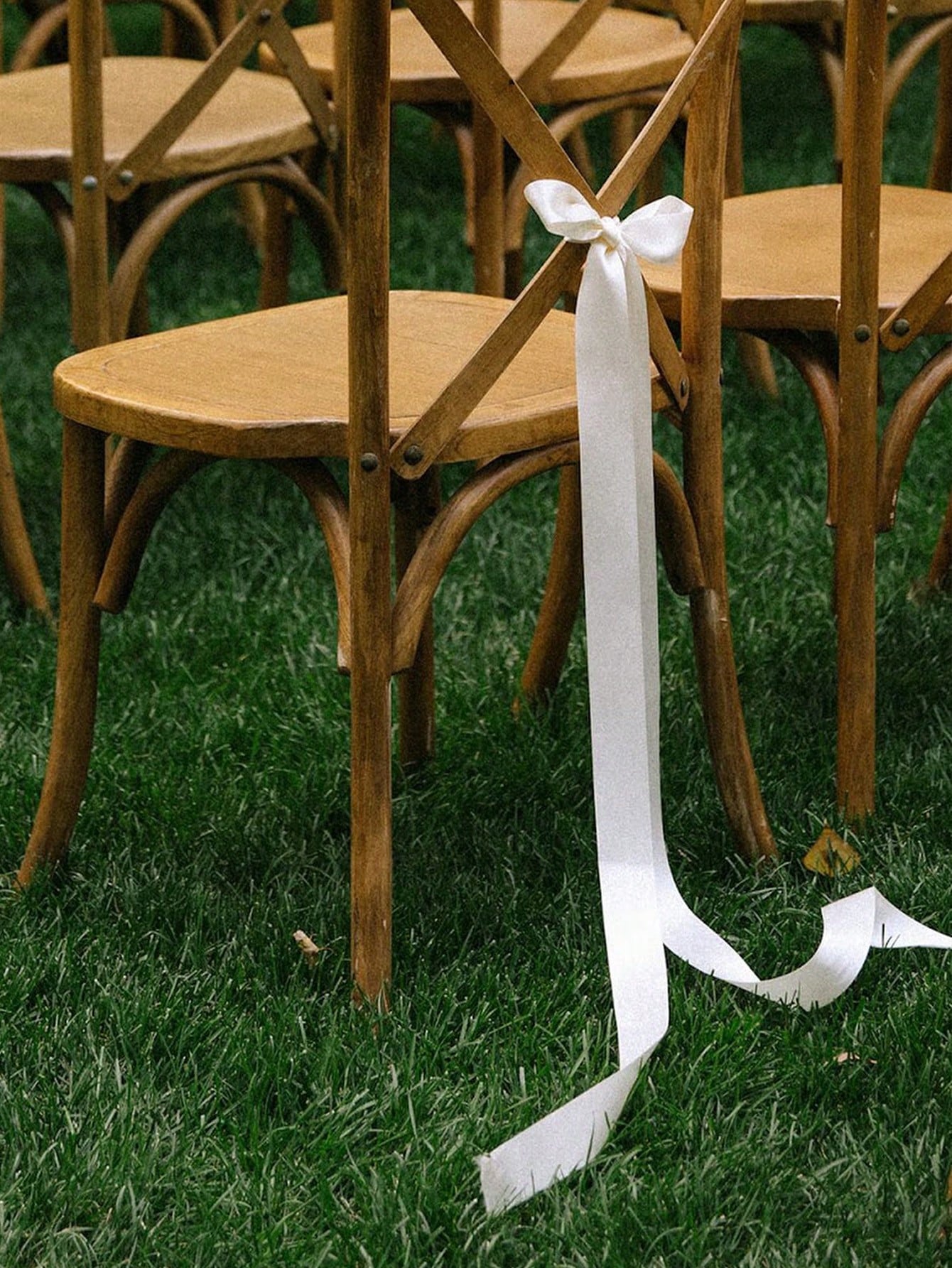 Laços de cadeira de capina de  - Bridal Sash Ribbon avaliação e preço