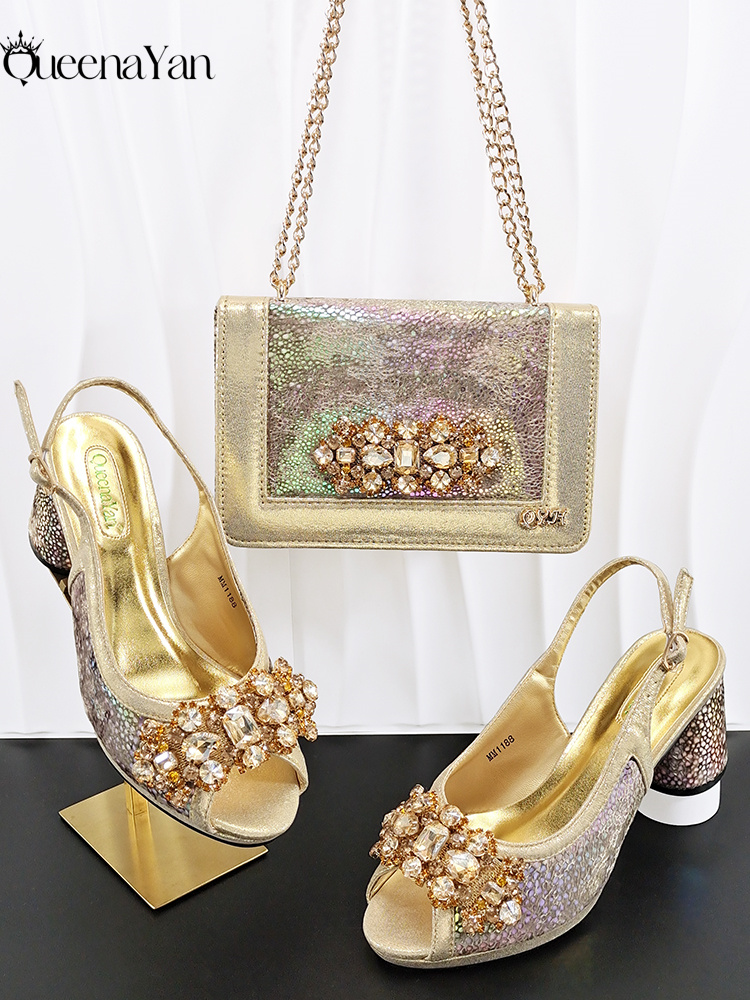 Conjunto de Sapatos e Bolsa Qu - Wedding Packaging avaliação e preço