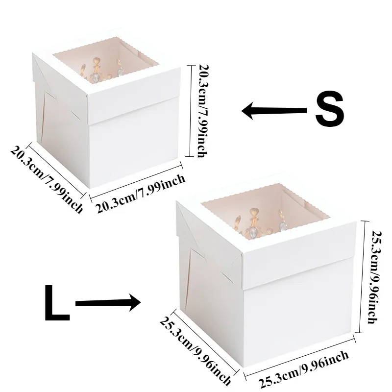 Caixas de Bolo Descartáveis Br - Wedding Decoration Supply avaliação e preço