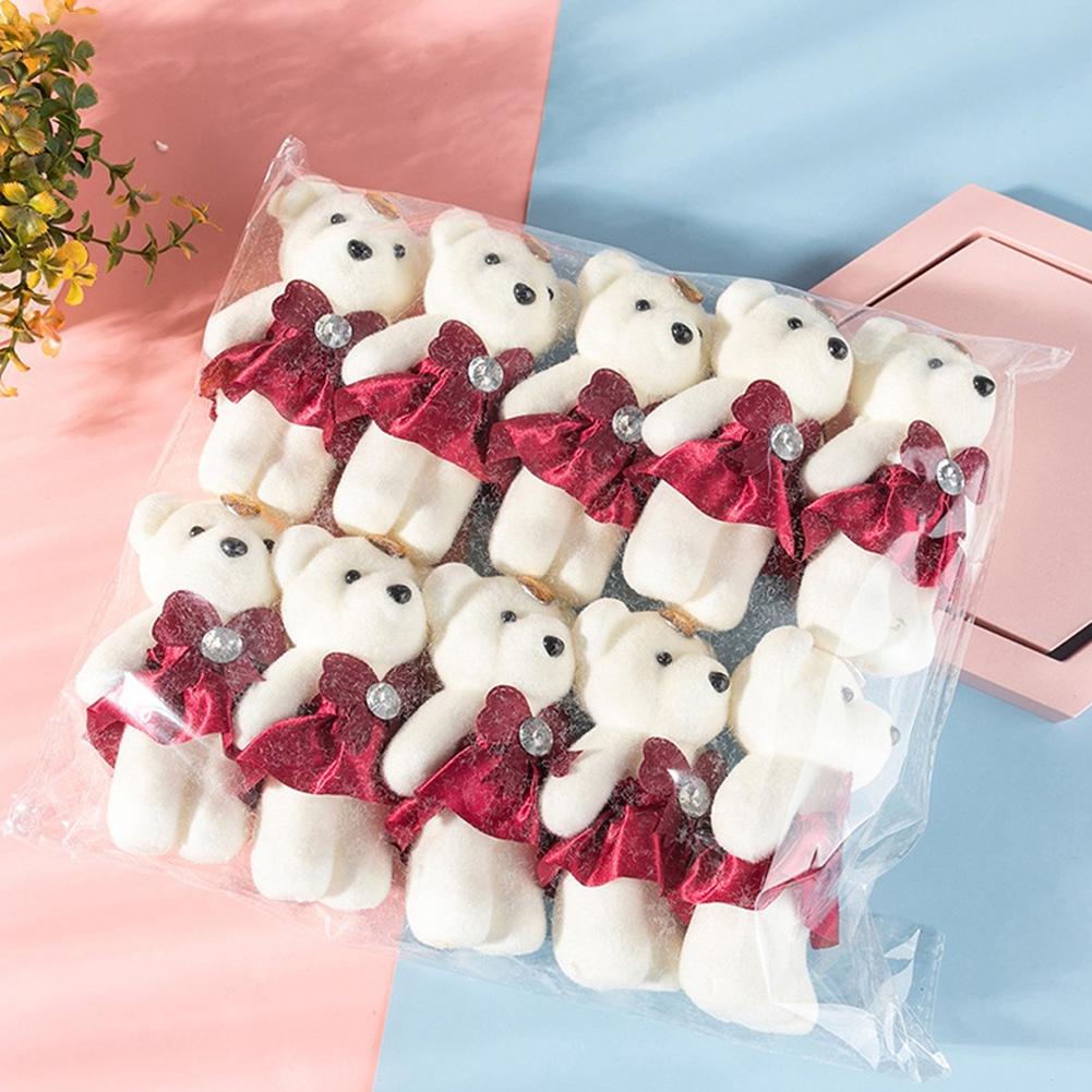 10 pçs/saco buquê urso sorvete - Wedding Packaging avaliação e preço