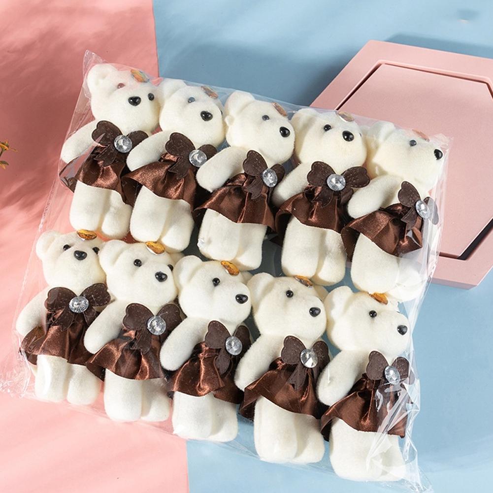 10 pçs/saco buquê urso sorvete - Wedding Packaging avaliação e preço