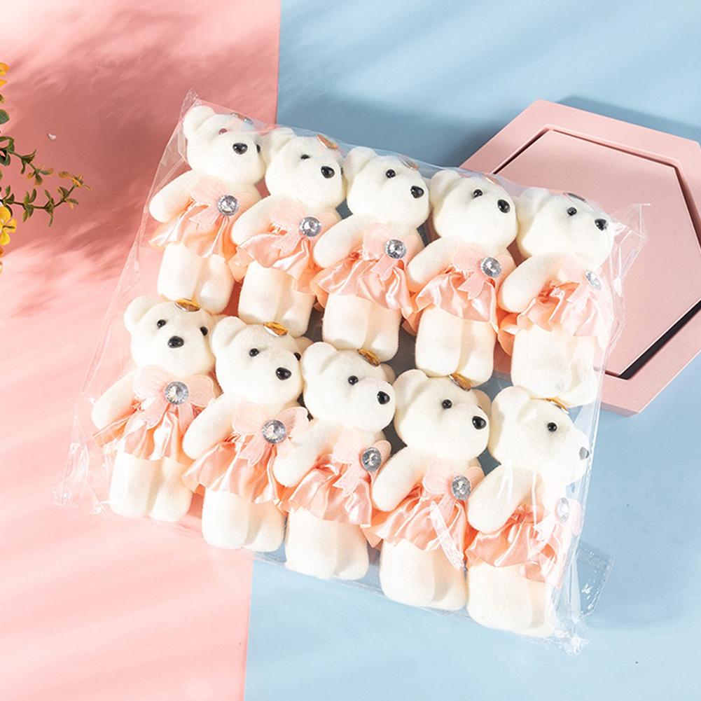 10 pçs/saco buquê urso sorvete - Wedding Packaging avaliação e preço
