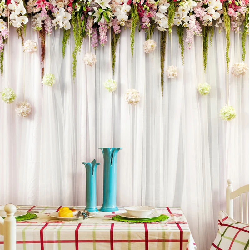 Pano de parede personalizado m - Wedding Backdrop Curtain avaliação e preço