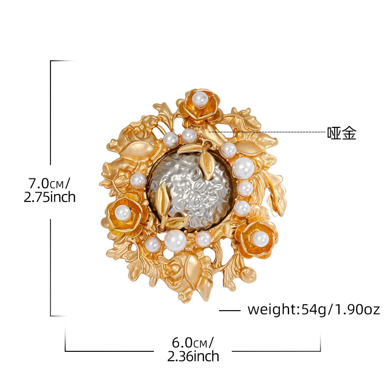 Broche de liga de pérola estil - Suit Supply Wedding Party avaliação e preço