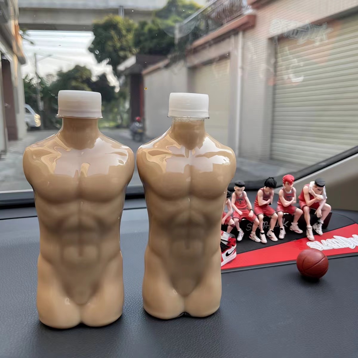 Criativo Engraçado Homem Múscu - Wedding Water Supply avaliação e preço