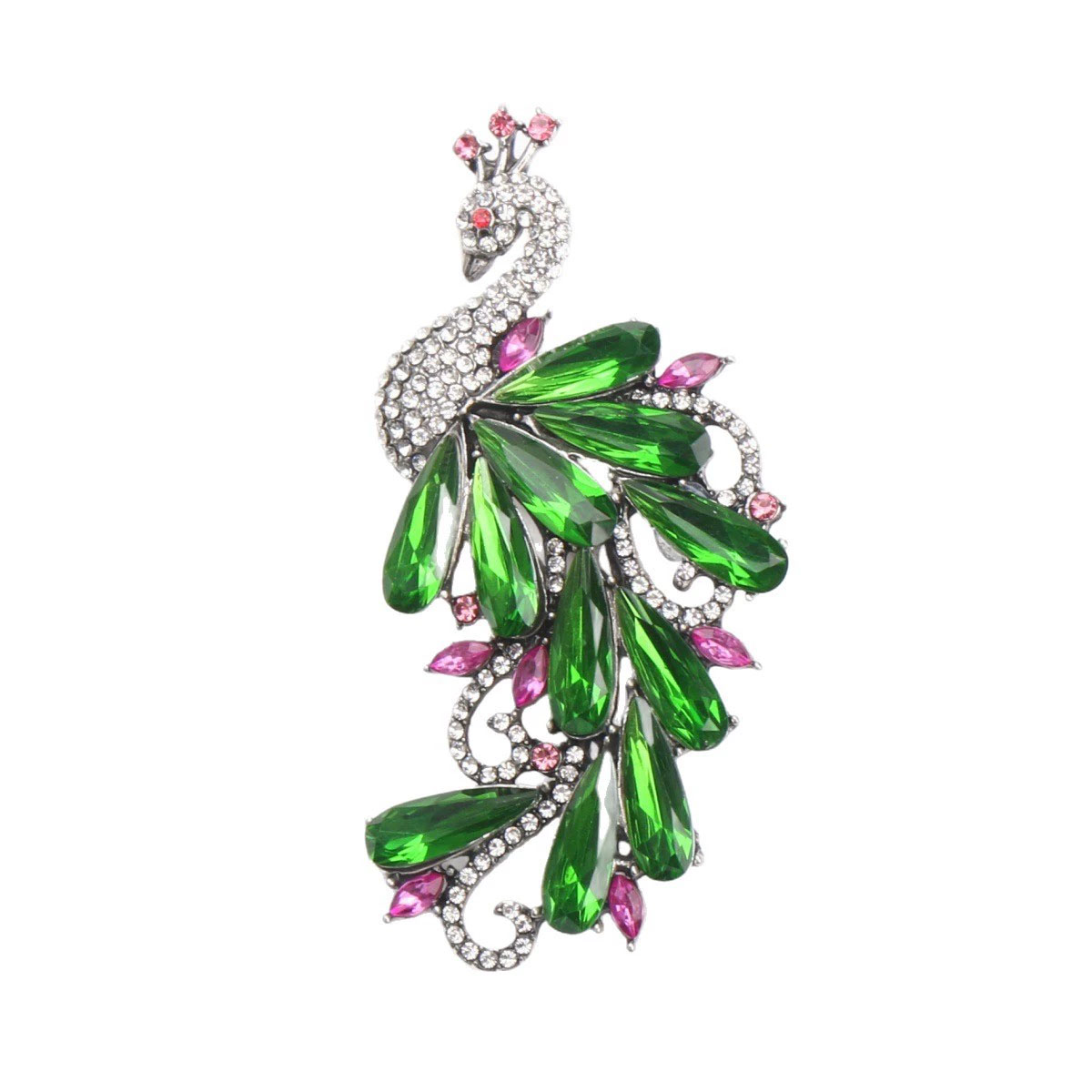 Broche de Pavão Luxuoso com St - Suit Supply Wedding Party avaliação e preço