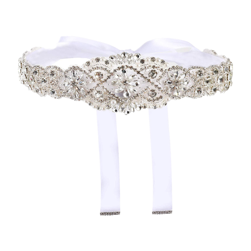 Cinto de casamento com strass, - Bridal Sash Ribbon avaliação e preço