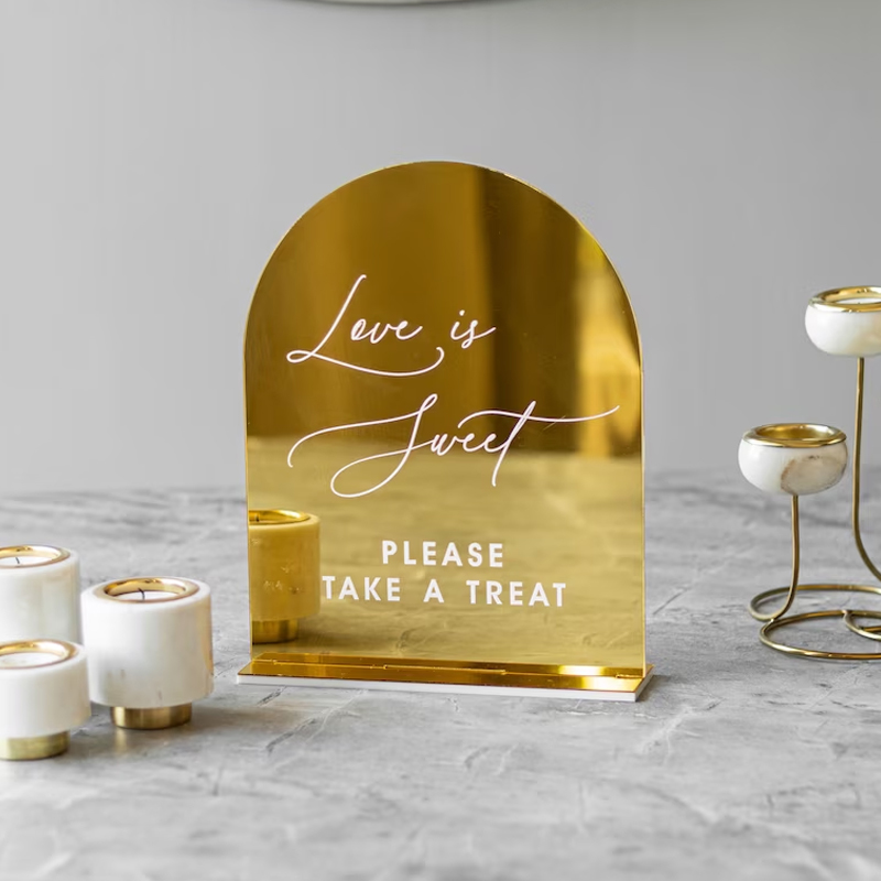 Loving Memory Table Sign,Guest - Table Number Gold avaliação e preço
