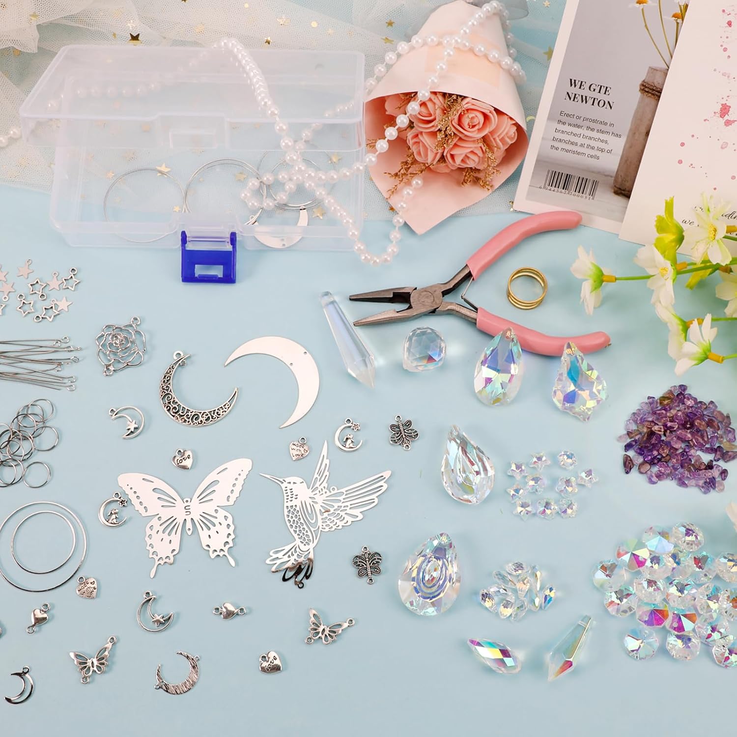 Diy 400 pçs suncatchers fazend - Wedding Supply Kit avaliação e preço