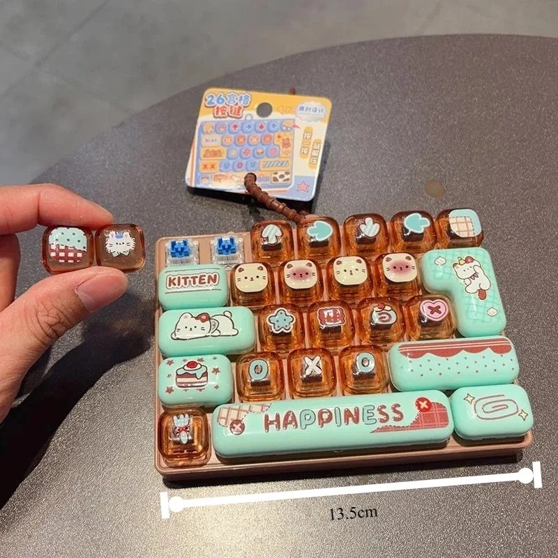 Em Estoque /26Grid Keycap Clic - Wedding Yes avaliação e preço