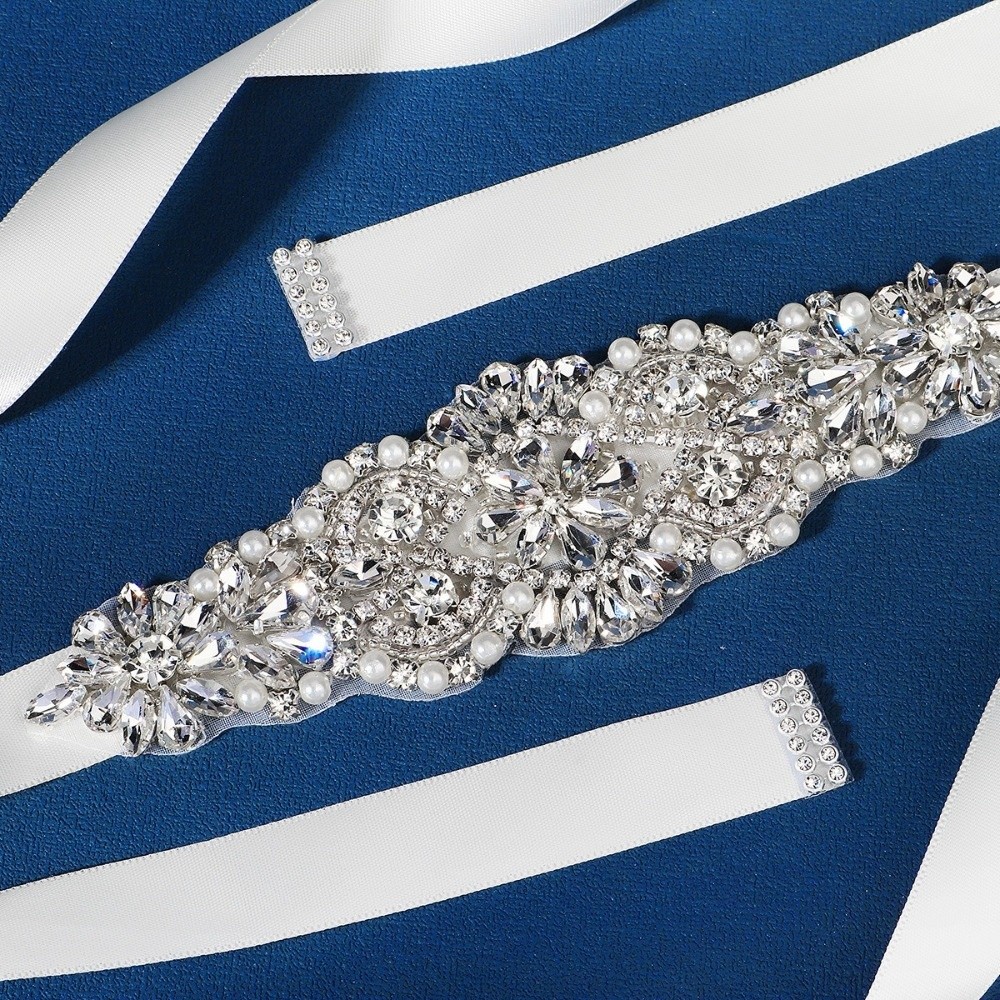 Cinto de Noiva com Fita Decora - Bridal Sash Ribbon avaliação e preço