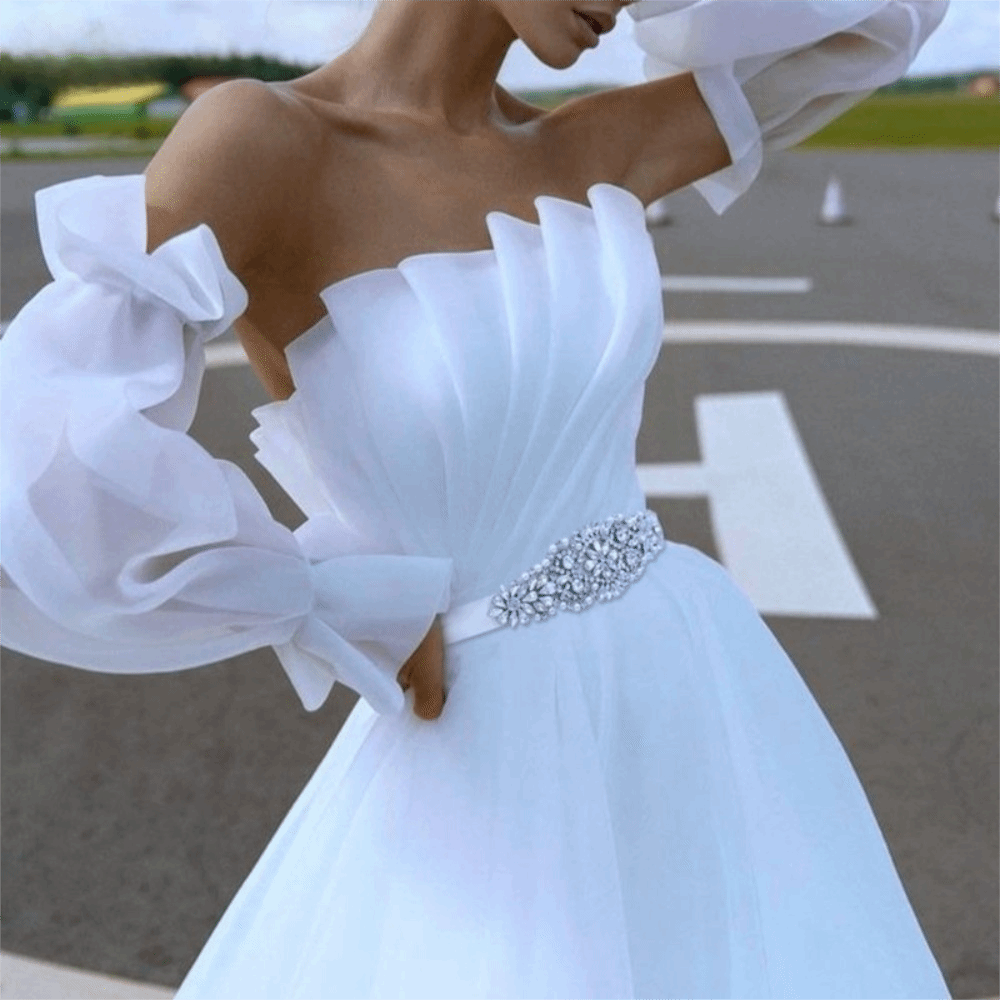Cinto de Noiva de Fita da Moda - Bridal Sash Ribbon avaliação e preço