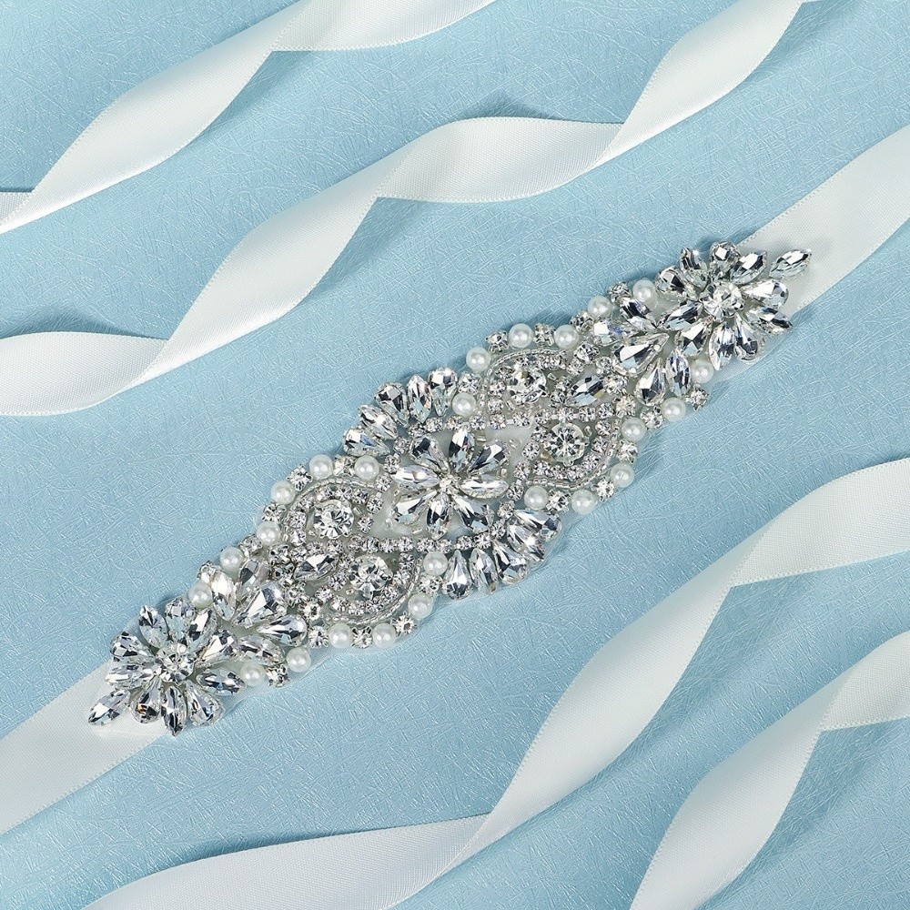 Cinto de Noiva de Fita da Moda - Bridal Sash Ribbon avaliação e preço