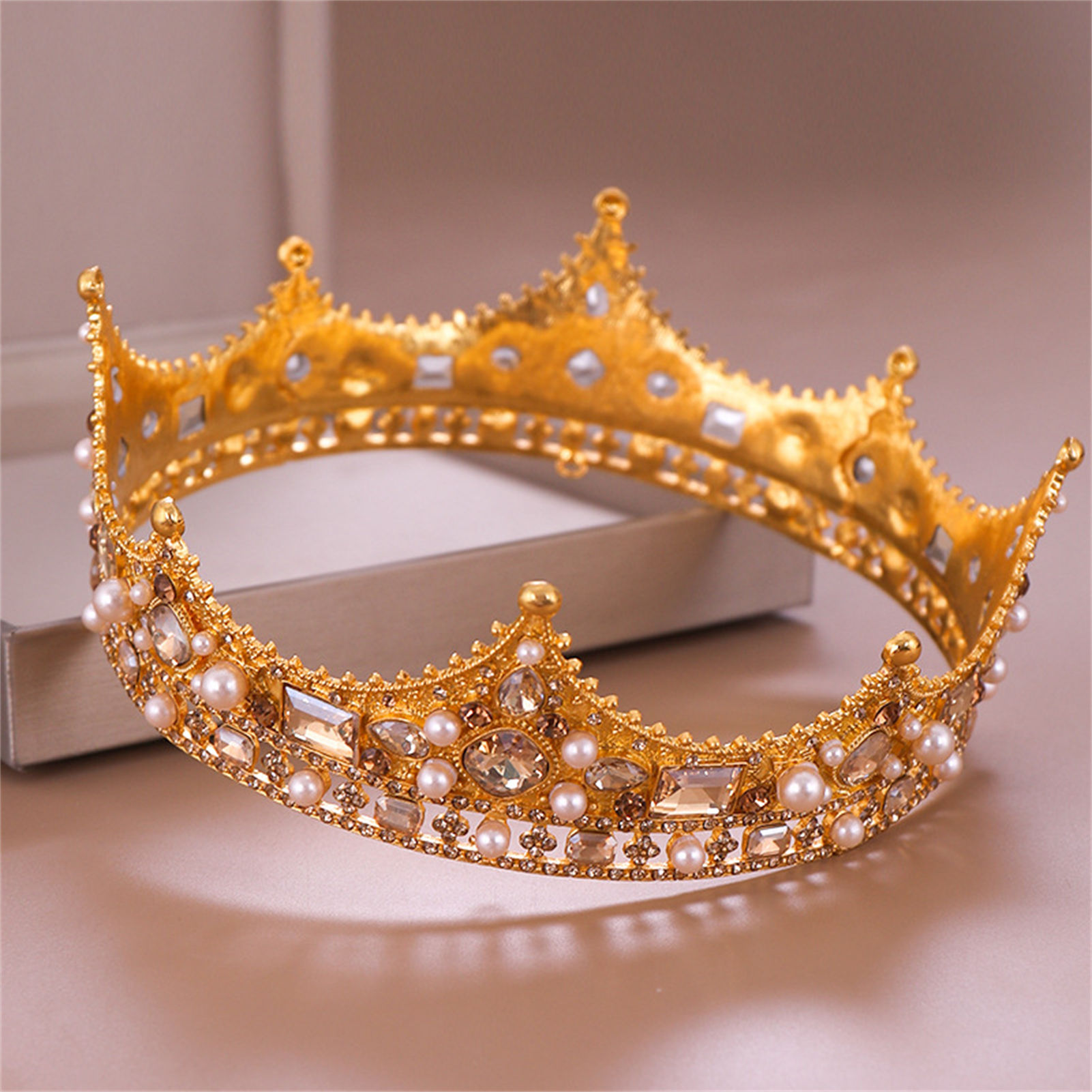 Coroa de Noiva com Strass, Tia - Wedding Decoration Supply avaliação e preço