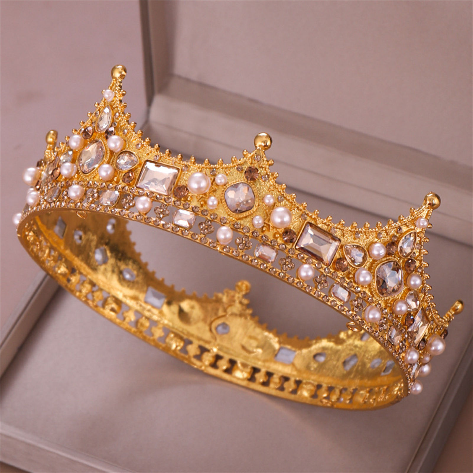Coroa de Noiva com Strass, Tia - Wedding Decoration Supply avaliação e preço