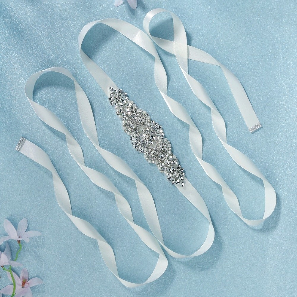 Cinto de Noiva com Fita de Mod - Bridal Sash Ribbon avaliação e preço